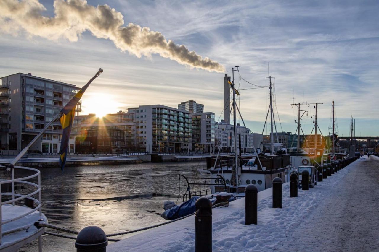 Low-Cost Stay In Sofo, Construction Work Stockholm Luaran gambar